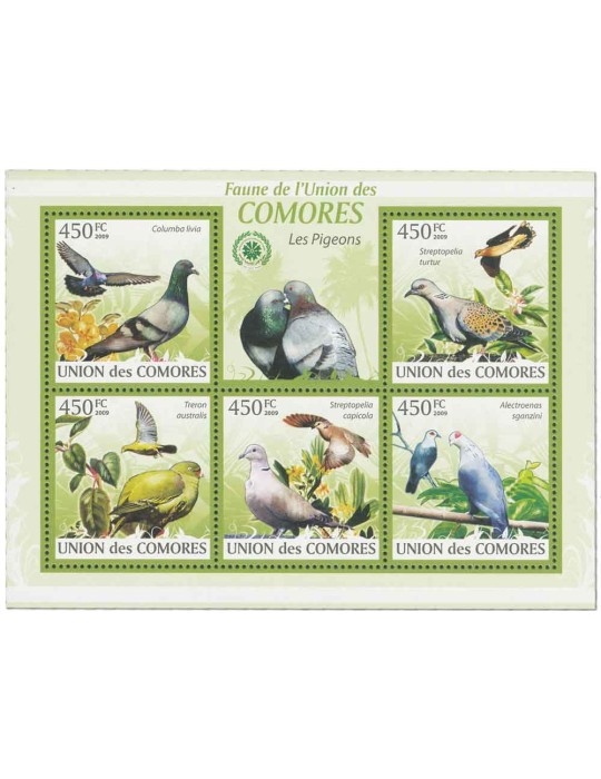 COMORES : Thématique (Les Pigeons)