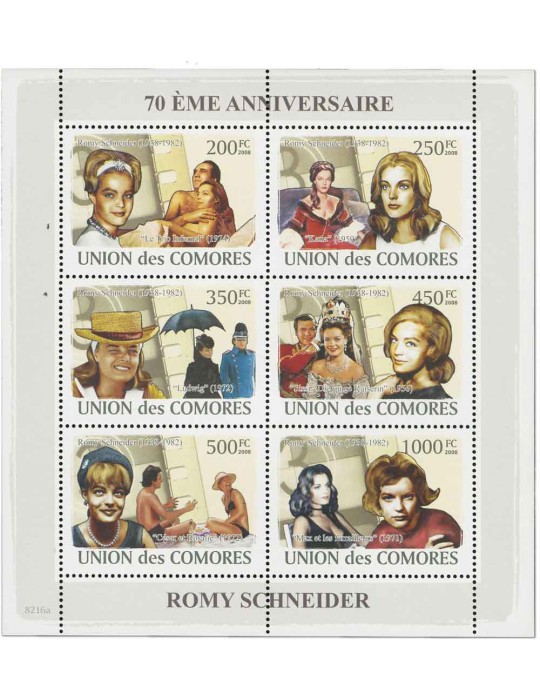 COMORES : Thématique (Romy Schneider)