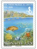 n° 3527 - Timbre MONACO Poste (AIRE MARINE DU LARVOTTO 1976-2026)