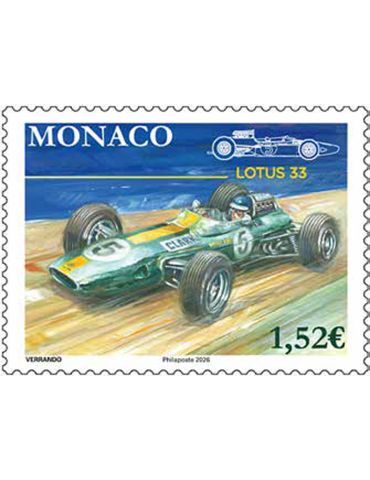 n° 3528 - Timbre MONACO Poste (LOTUS 33)