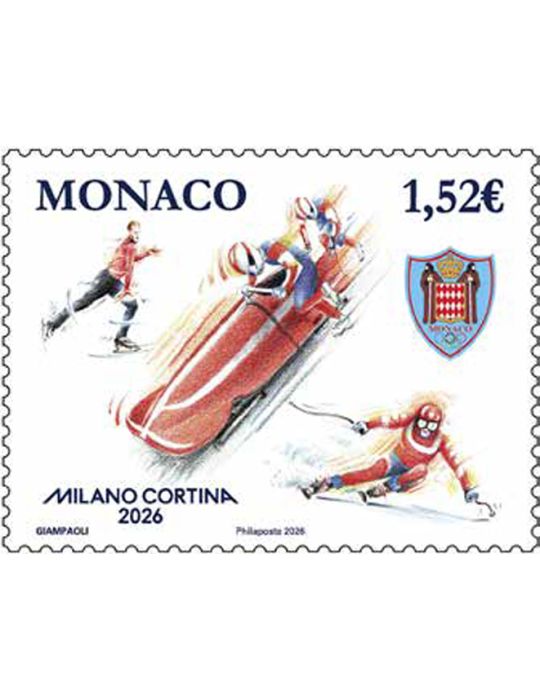 n° 3524 - Timbre MONACO Poste (JO D'HIVER MILANO CORTINA 2026)