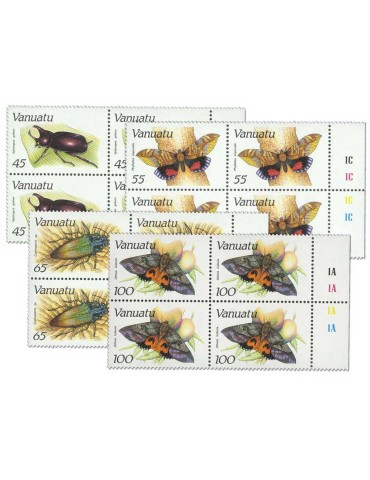n° 784/787** - Timbre VANUATU Poste