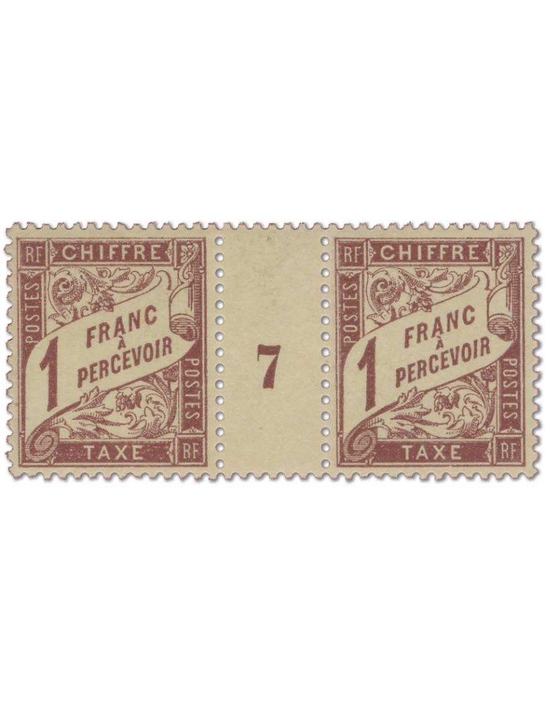 n° 40** - Timbre FRANCE Taxe