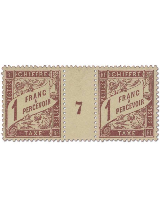 n° 40** - Timbre FRANCE Taxe