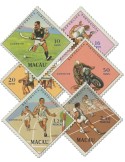 n° 392/397** - Timbre MACAO Poste