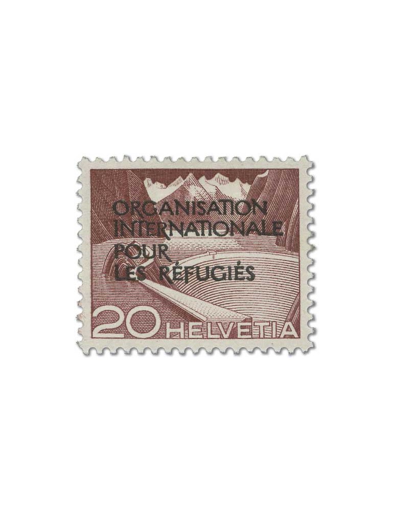 n° 354/361* - Timbre SUISSE Service