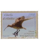 n° 1376 - Timbre POLYNESIE Poste (OISEAU EN POYNESIE COURLIS D'ALASKA - 13 25 204)