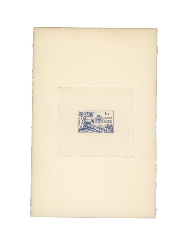 n° 47 - Timbre FEZZAN Poste