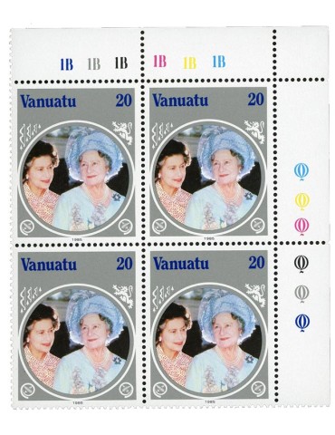 n° 714/717** - Timbre VANUATU Poste 2
