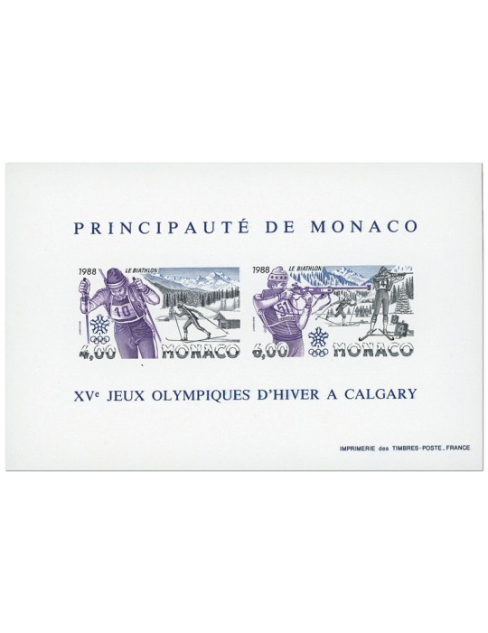 n° 40a** - Timbre MONACO Blocs Et Feuillets