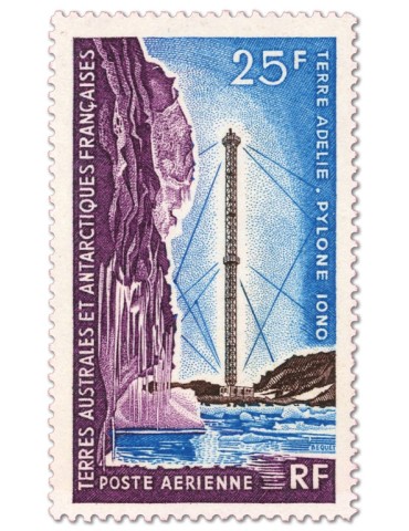 n° 13* - Timbre TAAF Poste Aerienne