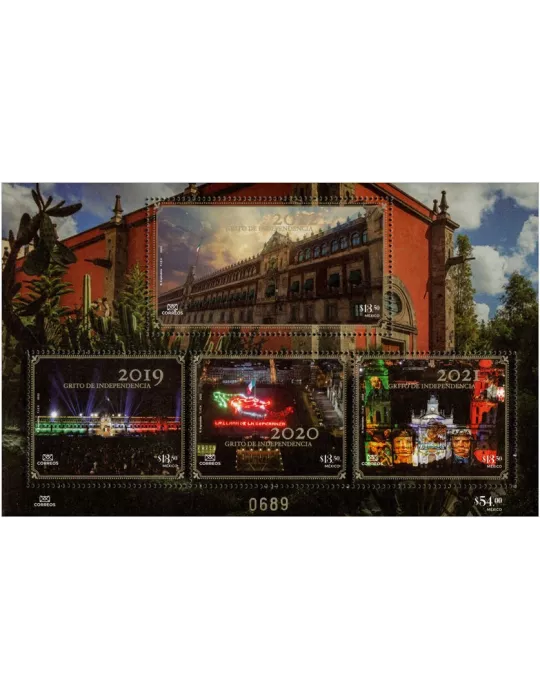 n° 93 - Timbre MEXIQUE Blocs et feuillets