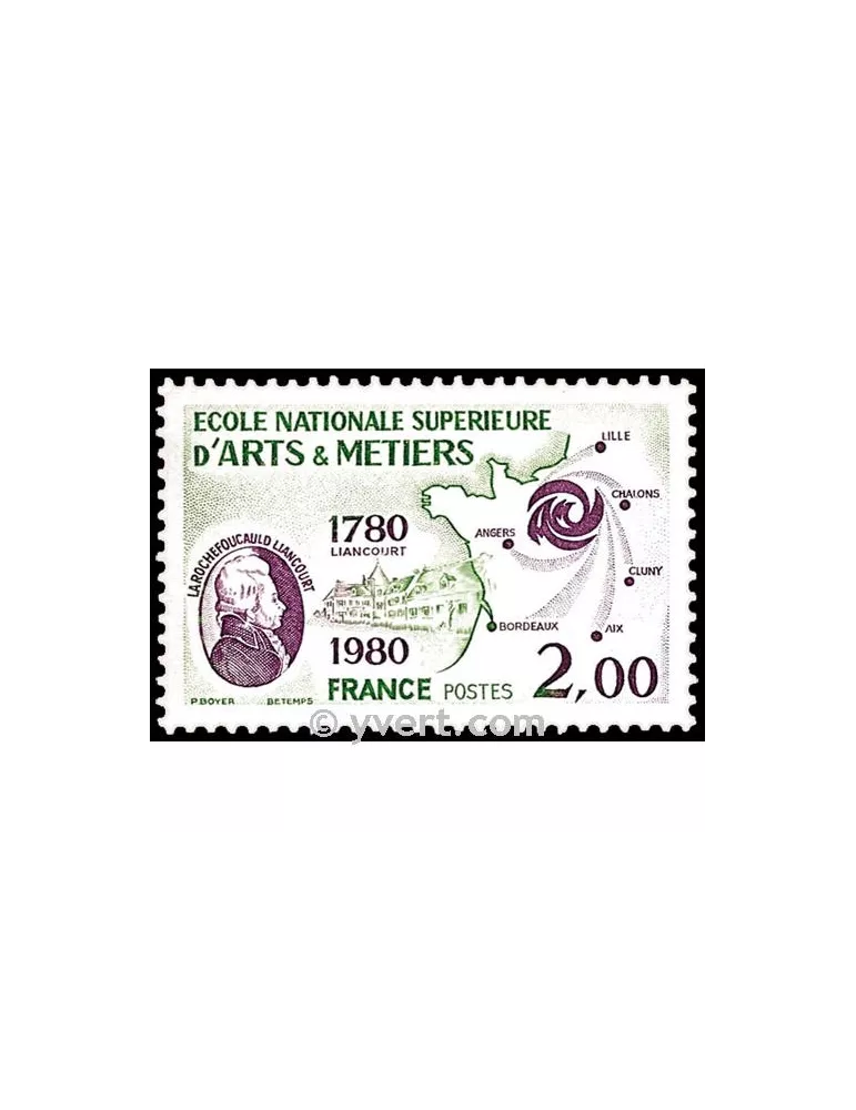 n° 2087 - Timbre France Poste