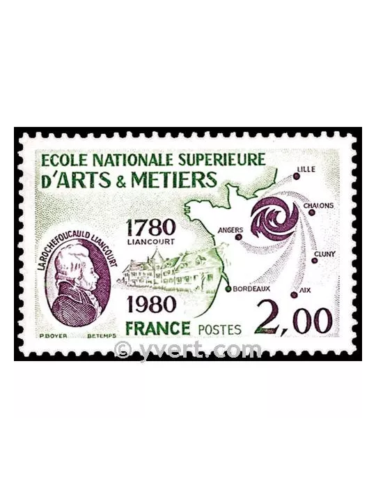 n° 2087 - Timbre France Poste