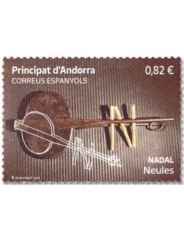 n° 554 - Timbre ANDORRE ESPAGNOL Poste