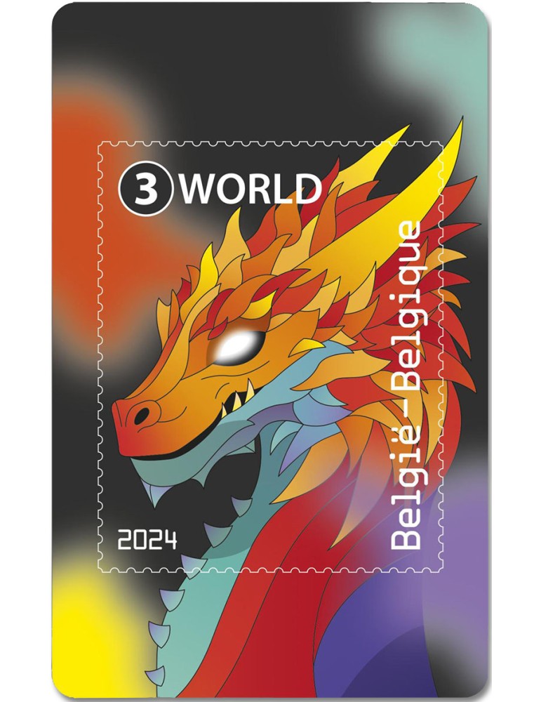 n° 1 - Timbre BELGIQUE Timbres Crypto