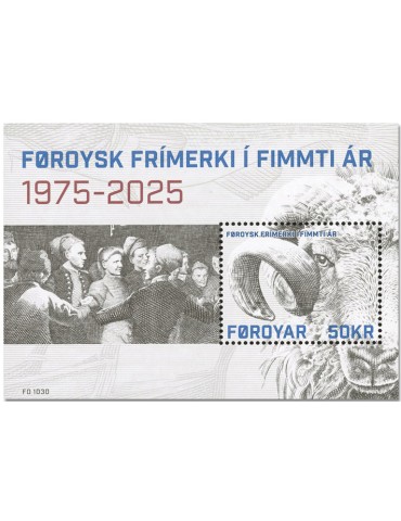 n° F1102 - Timbre ILE FEROE Poste