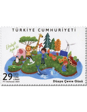n° 4152 - Timbre TURQUIE Poste