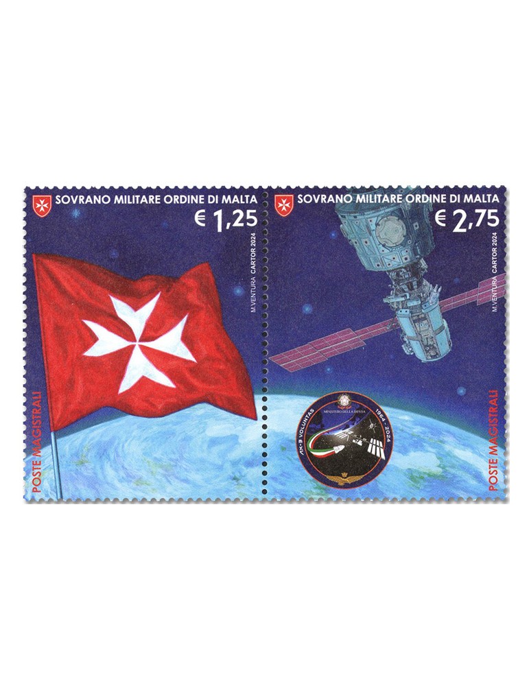 n° 1735/1736 - Timbre ORDRE de MALTE Poste