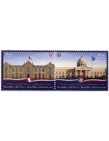n° 2310/2311 - Timbre PEROU Poste