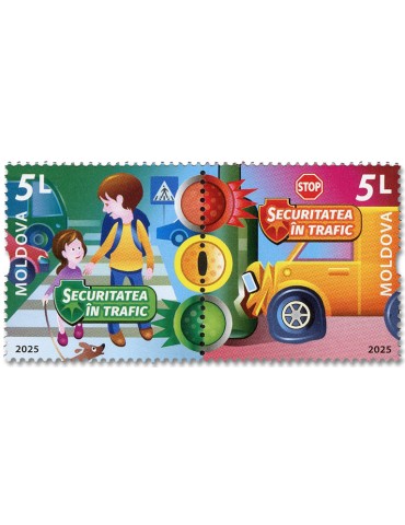n° 1161/1162 - Timbre MOLDAVIE Poste