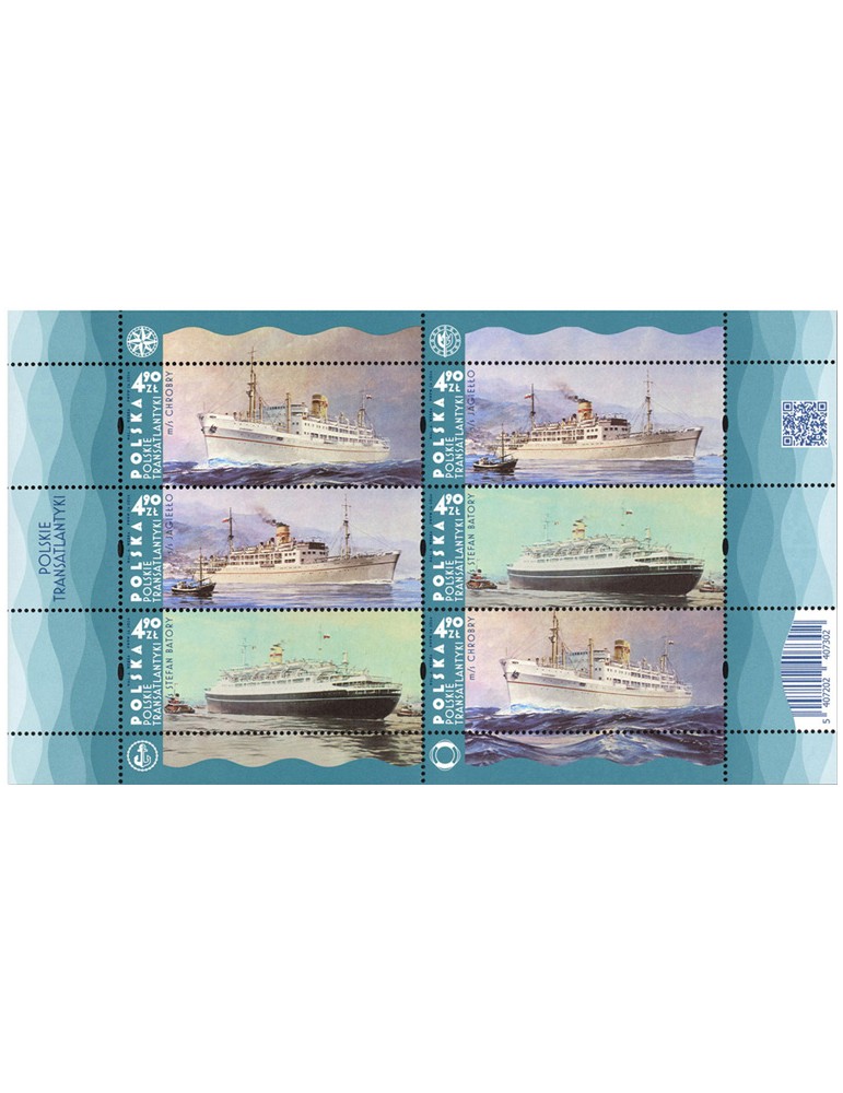 n° 5090/5092 (6 valeurs) - Timbre POLOGNE Poste