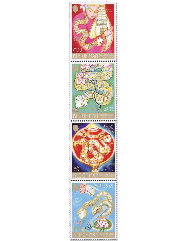 n° 3235/3238 - Timbre ILE DE MAN Poste