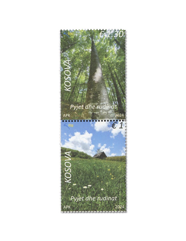 n° 491/492 - Timbre KOSOVO Poste