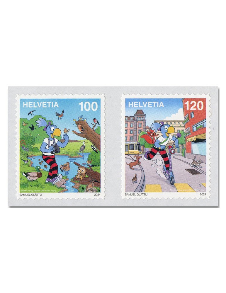n° 2861/2862 - Timbre SUISSE Poste