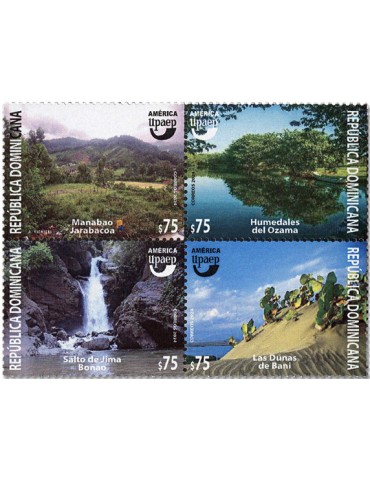 n° 2377/2380 - Timbre DOMINICAINE Poste