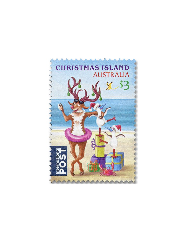 n° 1084/1085 - Timbre CHRISTMAS (ILE) Poste