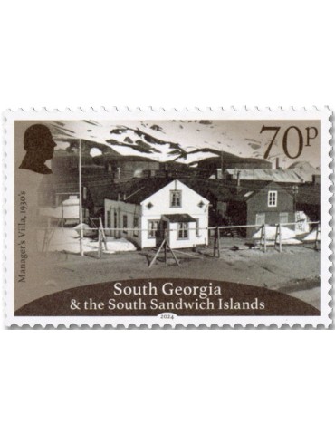 n° 810/815 - Timbre GEORGIE DU SUD Poste