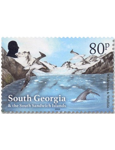n° 822/827 - Timbre GEORGIE DU SUD Poste