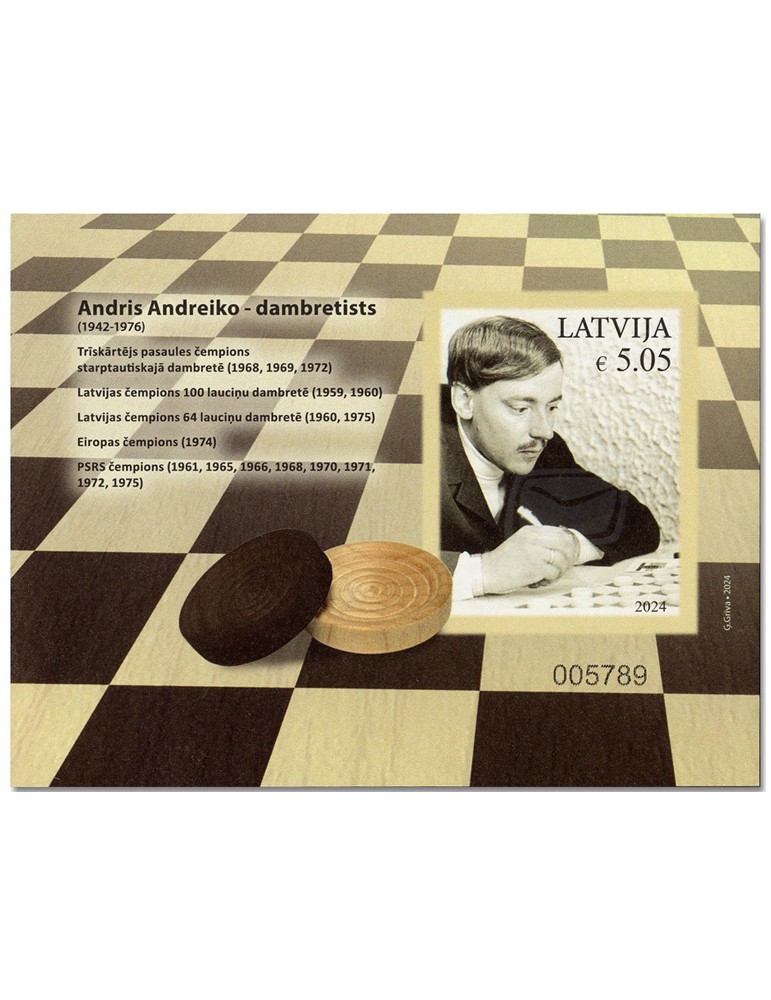 n° 55/55A - Timbre LETTONIE Blocs et feuillets