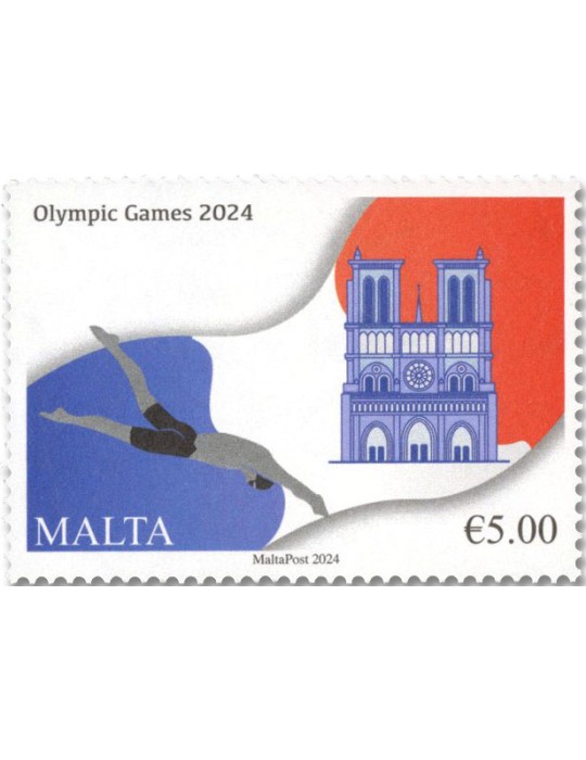 n° 2158/2160 - Timbre MALTE Poste