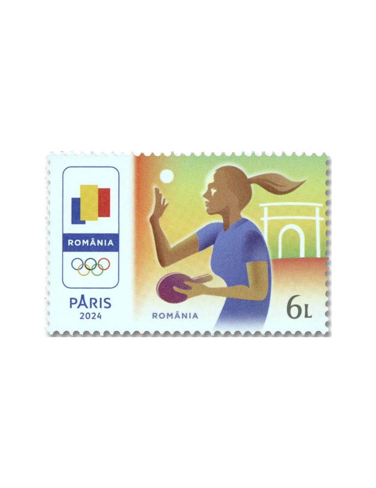 n° 7177/7182 - Timbre ROUMANIE Poste