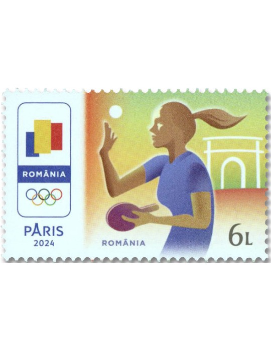 n° 7177/7182 - Timbre ROUMANIE Poste