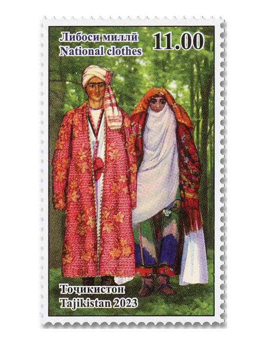 n° 835/837 - Timbre TADJIKISTAN Poste