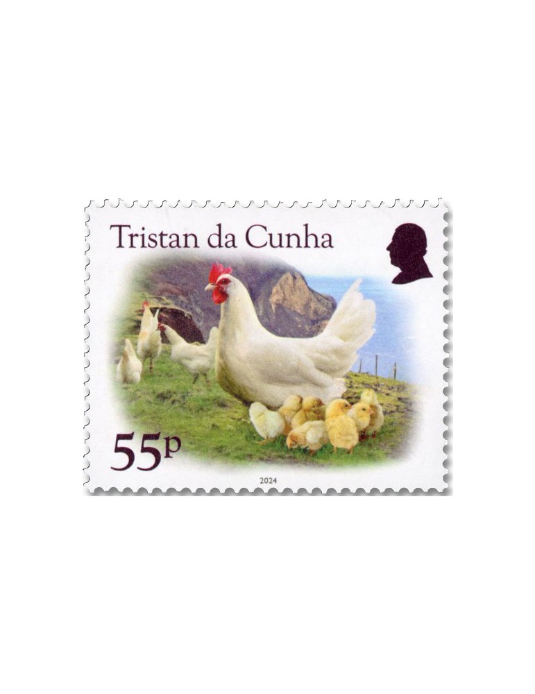 n° 1364/1367 - Timbre TRISTAN DA CUNHA Poste