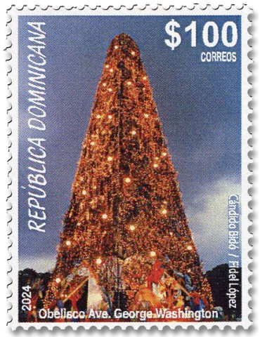 n° 2404/2405 - Timbre DOMINICAINE Poste 2