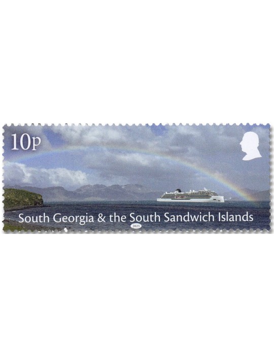 n° 830/841 - Timbre GEORGIE DU SUD Poste