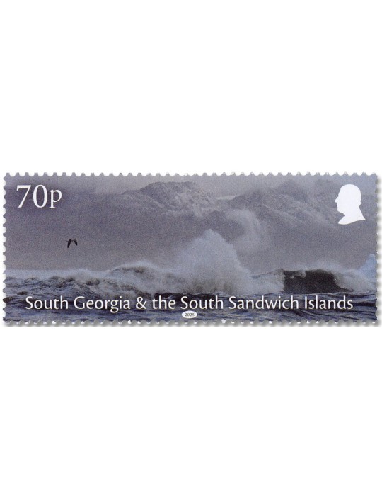 n° 830/841 - Timbre GEORGIE DU SUD Poste
