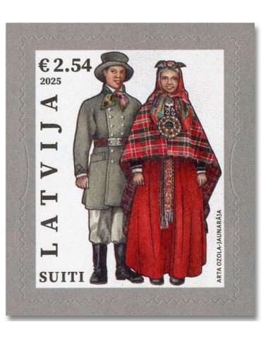 n° 1211/1213 - Timbre LETTONIE Poste 2