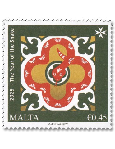 n° 2183/2184 - Timbre MALTE Poste