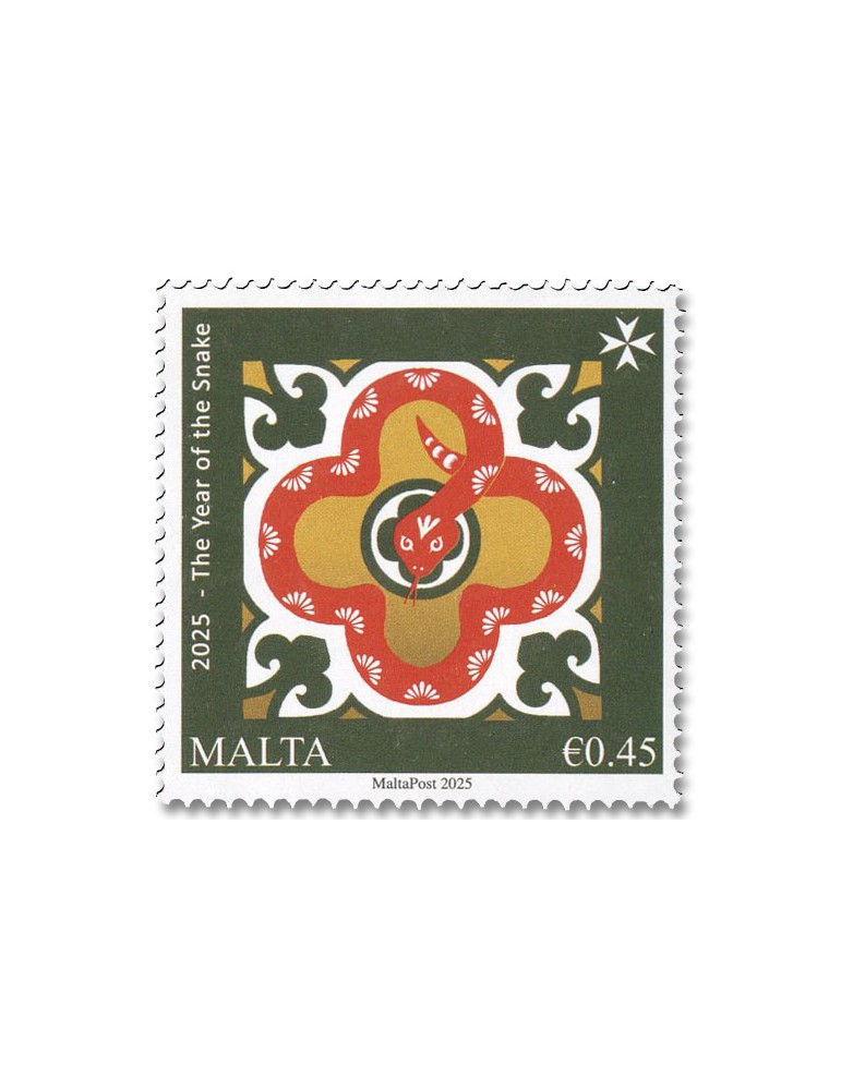 n° 2183/2184 - Timbre MALTE Poste