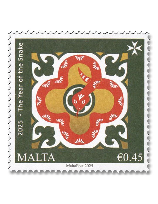 n° 2183/2184 - Timbre MALTE Poste