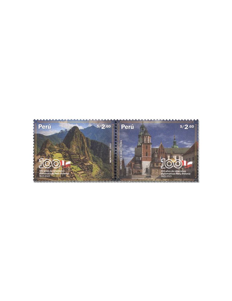 n° 2285/2286 - Timbre PEROU Poste