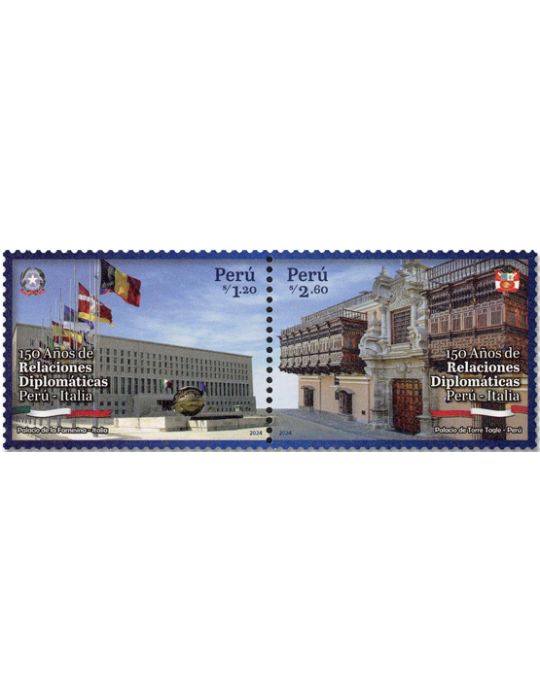 n° 2291/2292 - Timbre PEROU Poste