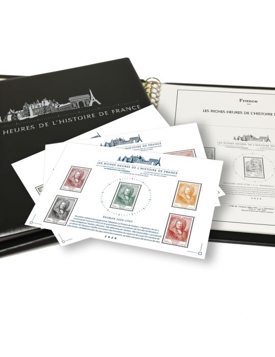 LES RICHES HEURES DE L´HISTOIRE : Album SUPRA accompagné des pages d´album (2024/2026)