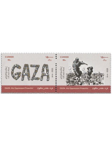 n° 3142/3143 et n° 3144/3145 - Timbre IRAN Poste
